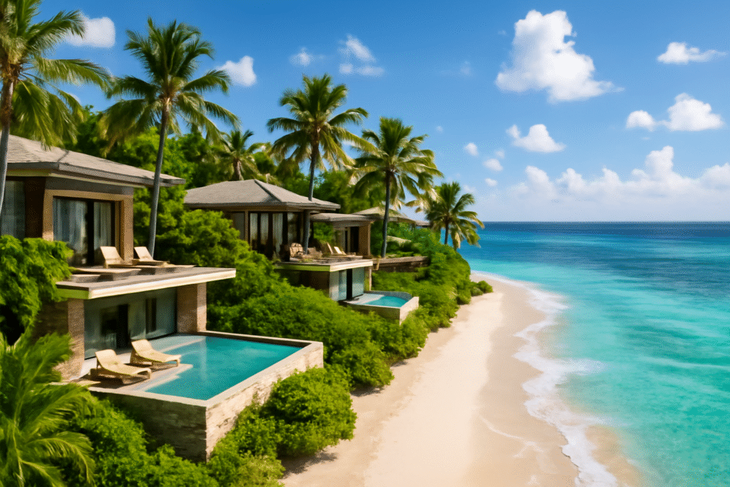 découvrez le paradis sur terre avec nos superbes villas à débordement sur la plage en guadeloupe. profitez d'une vue imprenable, d'un cadre idyllique et d'un confort inégalé pour des vacances inoubliables au cœur des caraïbes.