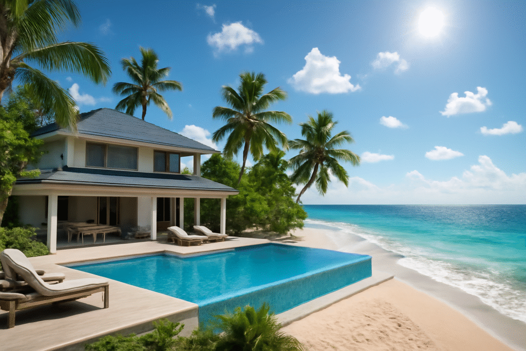 découvrez la beauté de la guadeloupe en louant une villa avec un accès direct à la plage. profitez de vacances inoubliables au bord de l'eau, entre détente et exploration des paysages tropicaux. réservez dès maintenant votre escapade rêveuse !