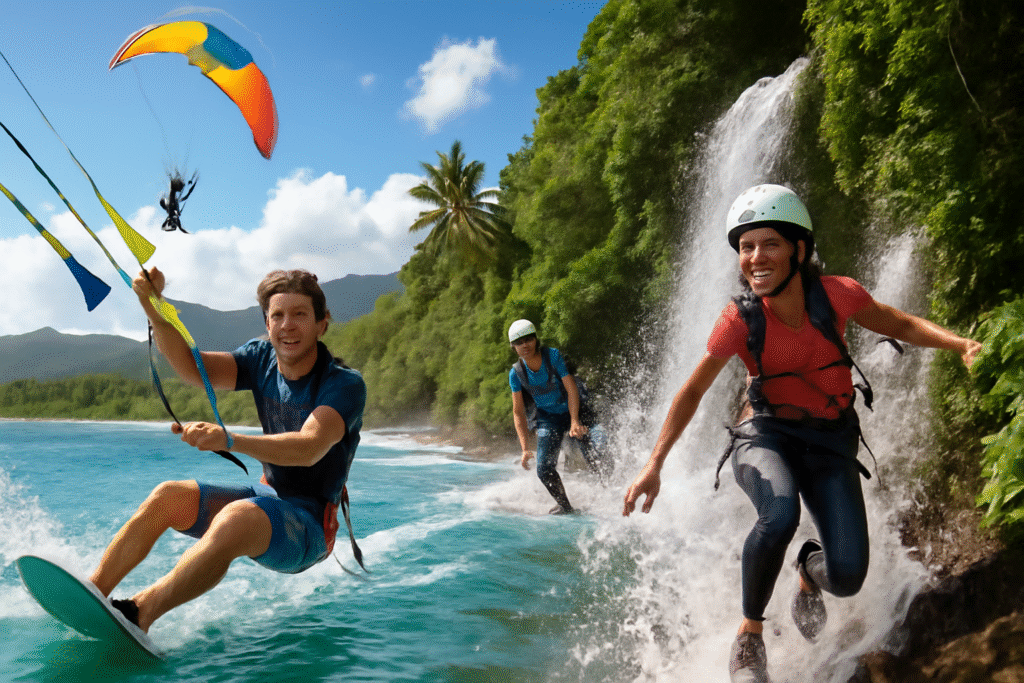 découvrez les meilleures activités sportives à sensations fortes en guadeloupe : plongée sous-marine, canyoning, surf, jet-ski ou encore randonnée en quad. vivez des aventures inoubliables dans un cadre naturel exceptionnel !