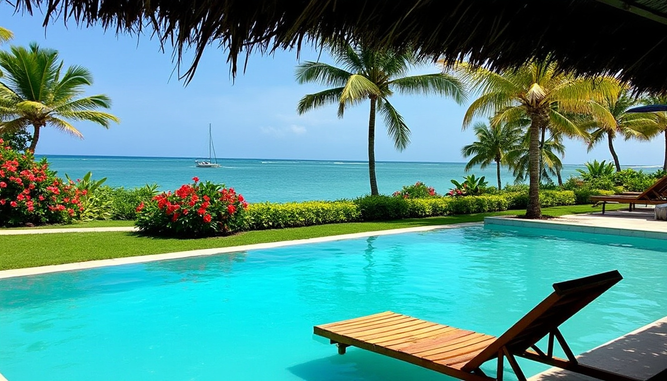 découvrez la villa lagon, un véritable havre de paix à saint-françois. plongez dans l'élégance et le confort de cette propriété d'exception, où le luxe rencontre la beauté naturelle des caraïbes. parfait pour des vacances inoubliables.
