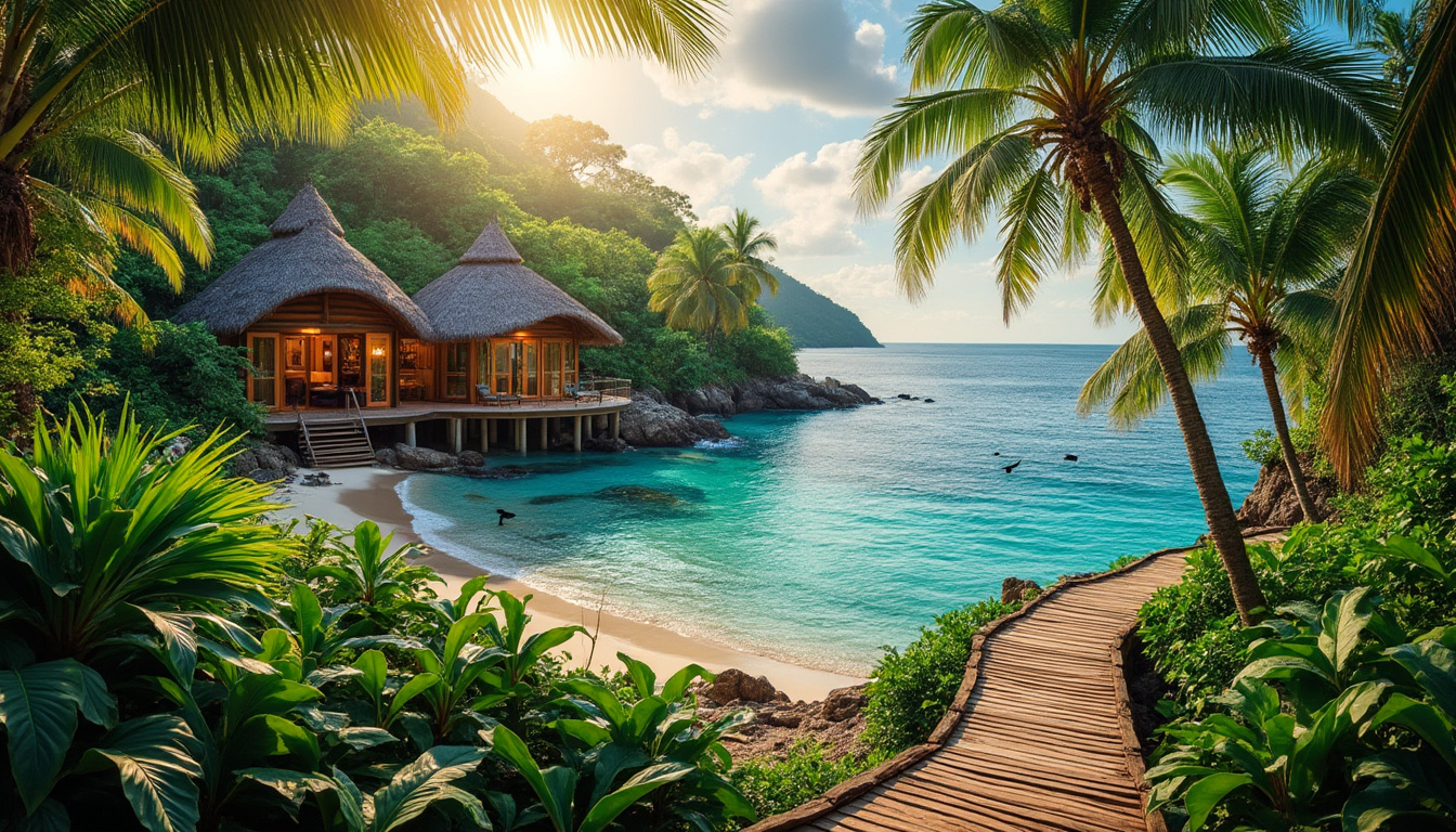 découvrez les avantages d'un séjour inoubliable dans une villa pieds dans l'eau en guadeloupe. profitez de la beauté des plages paradisiaques, d'un accès direct à la mer, et d'un cadre idyllique pour vos vacances. relaxez-vous dans un environnement tropical et profitez d'activités aquatiques à portée de main.