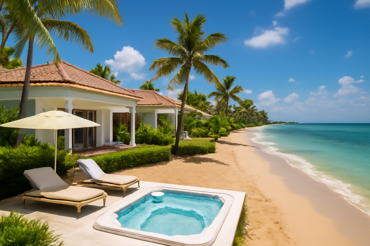 offrez-vous une escapade inoubliable en guadeloupe avec nos villas luxueuses dotées d'un jacuzzi et d'un accès direct à la plage. plongez dans le confort et laissez-vous séduire par la beauté des paysages tout en savourant des moments de détente absolue.