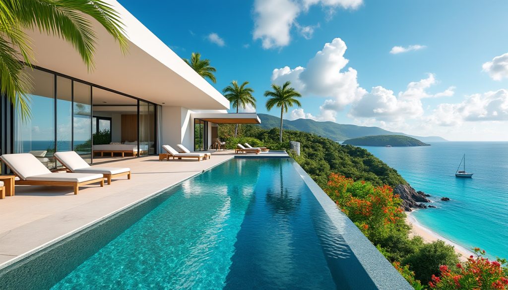 découvrez une occasion unique d'investir dans une villa de prestige en vefa à saint françois. profitez d'un cadre idyllique et d'un savoir-faire d'exception pour réaliser votre rêve immobilier. ne laissez pas passer cette opportunité rare !