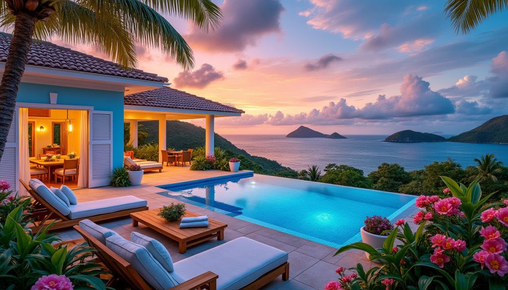 découvrez pourquoi la villa familiale en guadeloupe est le choix idéal pour un séjour inoubliable. profitez d'une vue panoramique époustouflante sur l'océan, d'un cadre idyllique et d'un confort exceptionnel pour des vacances magiques en famille.