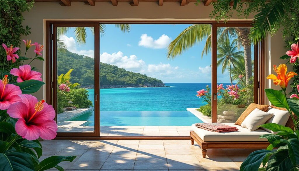 découvrez une villa familiale en guadeloupe, idéale pour une évasion naturelle. profitez d'un cadre enchanteur, entre plages de sable blanc et végétation luxuriante, pour des vacances inoubliables en famille.